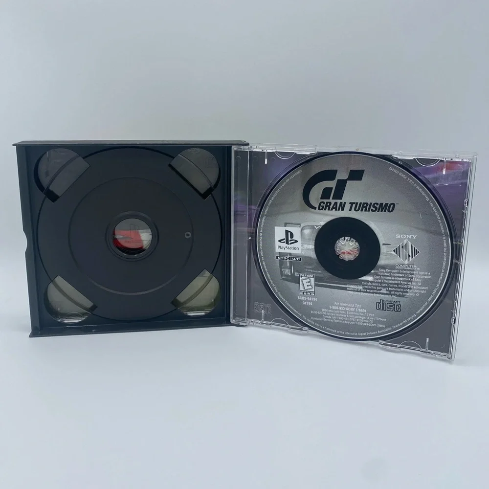 Gran Turismo (Sony PlayStation 1, 1998) PS1 Racing Video Game No Manual - Tested - Picture 5 of 6